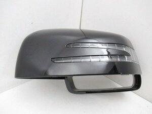 【良品】 MercedesBenz ベンツ GLクラス X166 純正 左 ドアミラー カバー オブシディアンブラック A1668200121 (n082441)