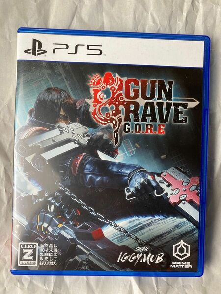 PS5ソフト　ガングレイブゴア GUN GRAVE GORE 