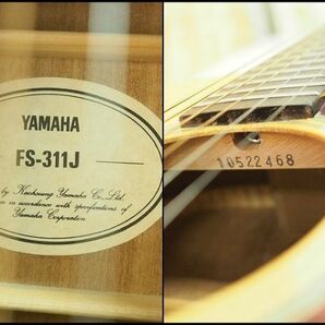 YAMAHA FS-311J アコースティックギター ソフトケース付き 美品 楽器/170サイズの画像5