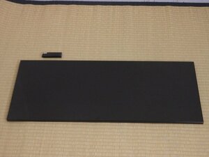 ★わりとキレイ！【真塗 炉用長板　紙箱入り】サイズ：72.8×30.3×厚1.3cm　茶道具 敷板 茶器