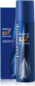 アンサード Answered EX7 薬用 育毛剤 メンズ 男性用 医薬部外品 育毛 トニック 100g（約30日）