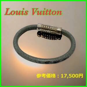 * cheap * [ Louis Vuitton ] bracele bangle brass retijito Taiga men's 