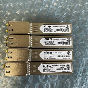 (6F)CITRIX FCLF-8521-3CTX 1000BASE-T 4点【中古動作品】