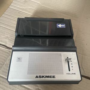 (B-34)レトロ　ASKMEE Kaken Corp Automatic Card Player RD-1 プレイヤー　ジャンク