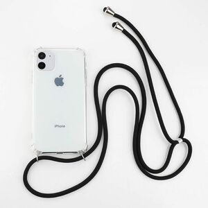 SALE iPhone 14 pro max ブラック ショルダー付き スマホケース 送料無料 新品