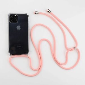 SALE iPhone 14pro ショルダー付き スマホケース 送料無料 新品 ピンク