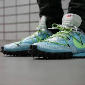 NIKE WMNS WAFFLE RACER/OW OFF-WHITE 24.5cm