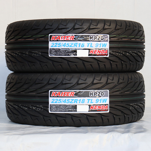 225/45R18 91W KENDA ケンダ カイザー KAISER KR20 23年製 送料無料 2本税込 \20,700より 2