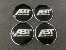 ★アウディ ABT★27★ホイールセンターキャップシール ハブキャップシール 車用 4枚セット 直径56mm_画像1