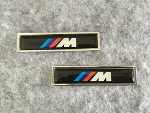 *BMW ///M*10* sticker emblem decal plate scratch ... seal equipment ornament badge sticker 2 pieces set 