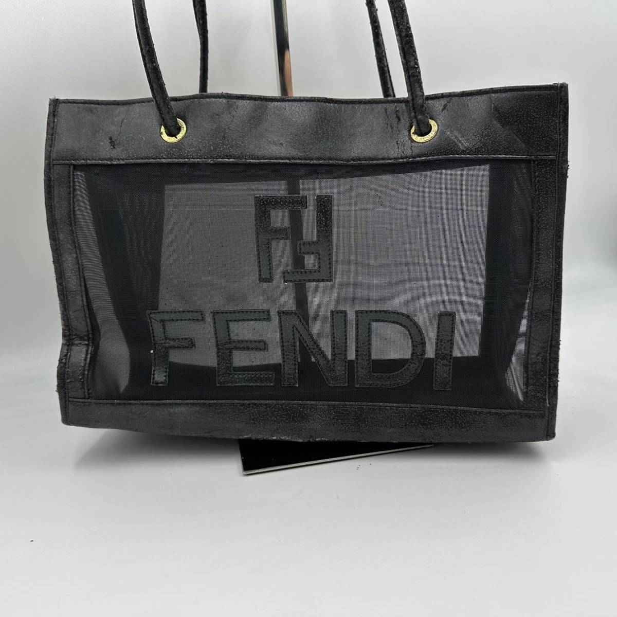 ヤフオク! -「fendi メッシュ バッグ」(トートバッグ) (かばん、バッグ