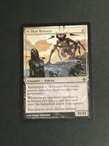 背くもの　英語 版　It That Betrays エルドラージ覚醒　MTG _画像1