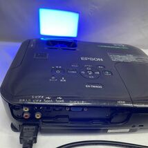 ○248○ プロジェクター　EPSON LCD PROJECTOR EH-TW400 ブラック　H531D _画像4