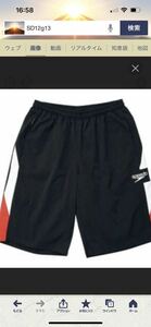 speedo Speed shorts black S size new goods unused goods 