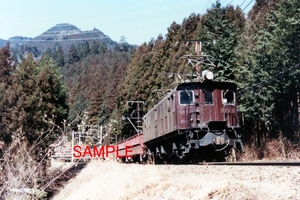 青梅線 石灰石列車 ED16 13 1981年 6000×4000PX 20.4MB ピント精度:良好 劣化有 F0130