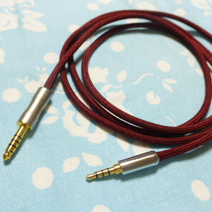 PM-3 T60RP HiFiMAN DEVA MOGAMI 2944 4.4mm5極 トープラ販売 ワインレッド ( 配色 変更可 Fiio M17 ZEN CAN) PHONON SMB-01L