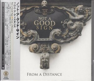 【イタリア】NOT A GOOD SIGN / FROM A DISTANCE（国内盤CD）