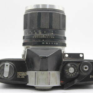 【訳あり品】 ミノルタ Minolta SR-1 ブラック AUTO TELE ROKKOR-QE 100mm F3.5 ボディレンズセット C5113の画像6