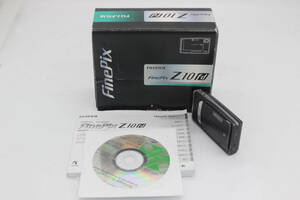 【返品保証】 【元箱付き】フジフィルム Fujifilm Finepix Z10fd パープル 3x コンパクトデジタルカメラ C5182
