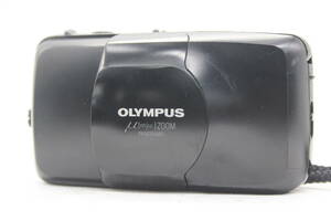 【返品保証】 オリンパス Olympus μ Zoom Panorama Multi AF ブラック 35-70mm コンパクトカメラ C5349