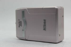 【返品保証】 ニコン Nikon Nuvis S 2000 ピンク 24-48mm Macro コンパクトカメラ C5757