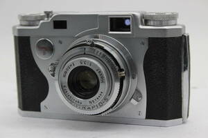 【返品保証】 コニカ Konica II B Hexar 50mm F3.5 レンジファインダー カメラ C6047