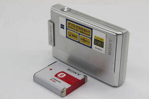 【返品保証】 ソニー Sony Cyber-shot DSC-T100 5x バッテリー付き コンパクトデジタルカメラ C6220