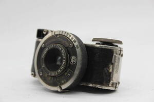 [ goods with special circumstances ] 125 Mini Fex Mini feksPATENTE Trioplan F=2.5cm Meyer Gorlitz Mini camera film camera antique C6242