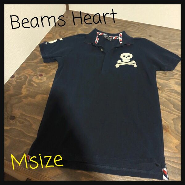 Beams Heart　ポロシャツ　M　size　トップス　メンズ　レディース