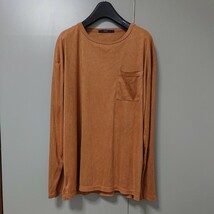 ciaopanic★フェイクスウェードカットソー★チャオパニック★ベロアカットソー ポケットTシャツ ポケT 長袖Tシャツ_画像1