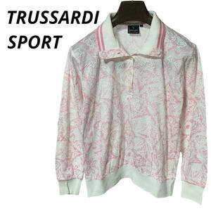 TRUSSRDI SPORTS Trussardi спорт общий рисунок рубашка-поло с длинным рукавом tops бренд б/у одежда женский рубашка 