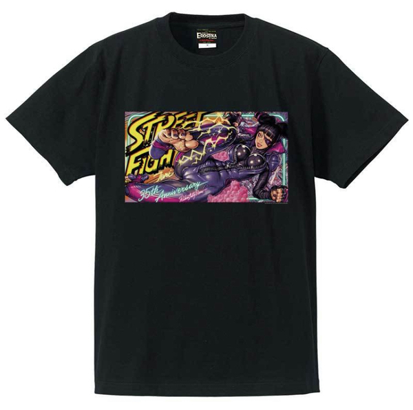 ロッキンジェリービーン Rockin' Jelly Bean ストリートファイター street fighter V ジュリ JURI Tシャツ 新品即決 送料無料 国内正規 M