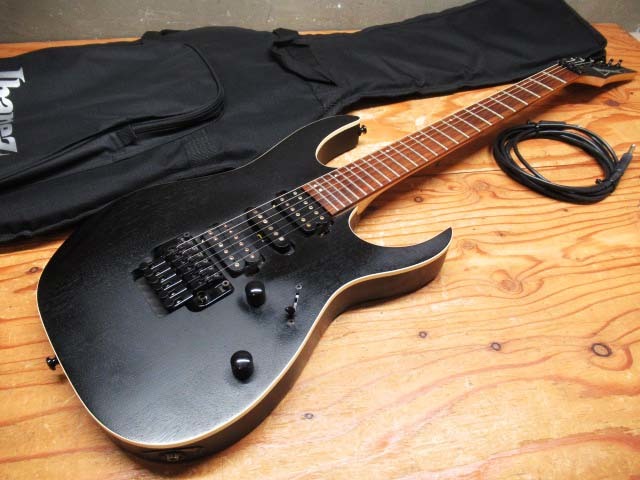 廉価販売中 - 美品!IBANEZ RG370ZB マホガニーボディ!純正ソフト