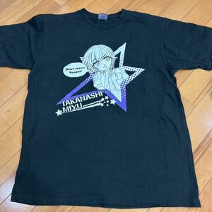 206 小鳥遊 自由 Tシャツ アニメTシャツ 黒