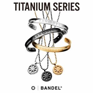 【正規品】BANDEL バンデル Titanium Bangle BLACK バングル ブラック チタンブレスレット S/Mサイズ 新品の画像1