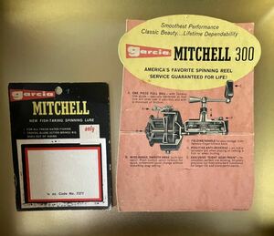 ミッチェル　300厚紙のフラッシャーなど 送料無料