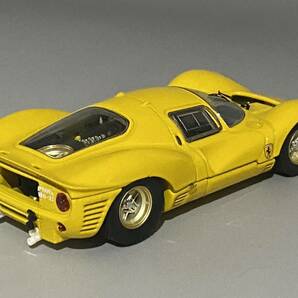 Bang 1/43 Ferrari 412 P “Prova” Giallo ◆ Le Mans & Daytona Legend ◆ フェラーリ 412P (330 P4) バング 7103の画像4