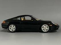 1円〜 お宝放出 Bburago 1/18 Porsche 911 Carrera 996 Black (1997) ◆ Gold Collection ◆ ポルシェ ブラーゴ 3385_画像5