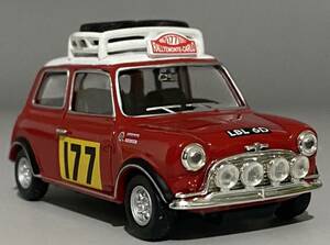 1円〜 お宝放出 1/43 Morris Mini Cooper S #177 Winner Rallye Automobile de Monte-Carlo 1967 ◆ A. Rauno / L. Henry ◆ デルプラド 