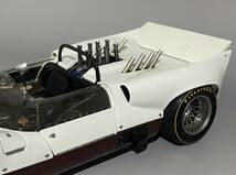 レア絶版 Exoto 1/18 1965 Chaparral Type 2/2C Works Prototype in Authentic White ◆ “Flipper Wing” ◆ エグゾト RLG18146_画像7