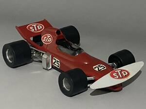 当時物 Polistil 1/25 March Ford 721 F1 #25 1972 STP Ronnie Peterson ◆ Made in Italy ◆ マーチ フォード FX2 1/18より小さいスケール