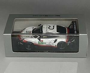 Spark 1/43 Porsche 911 RSR #93 Le Mans 24h 2018 ◆ P.Pilet / N.Tandy / E.Bamber ◆ ポルシェ ルマン 24