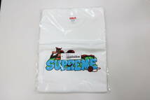 正規品　完全新品 Supreme Cat Women Tee　Ｌサイズ　オンライン購入_画像4