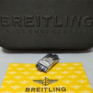 BREITLING regular goods D buckle width 16mm koma attaching SS Breitling genuine products mobile case set accessory rare rare 