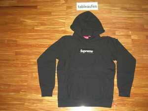 【新品未使用】16aw Supreme Box Logo Hooded Sweatshirt Black small シュプリーム 黒 Sサイズ ボックスロゴ パーカー フーディー