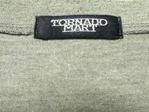 ★トルネードマート★刺繍入り半袖カットソー/TORNADO MART半袖シャツカーディガン金ラメプリントメンズジャケット春物夏物_画像4