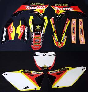 2008-2016 08-16 RMZ 450 デカール グラフィック キット11