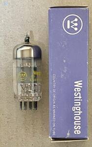 ■NEW18646■ Westinghouse 12AT7/ECC81　新品元箱入