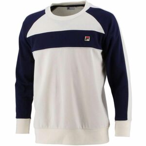 FILA フィラ テニスウェア トレーナー クルーネックシャツ VM5586 ホワイト(白色) メンズM 新品