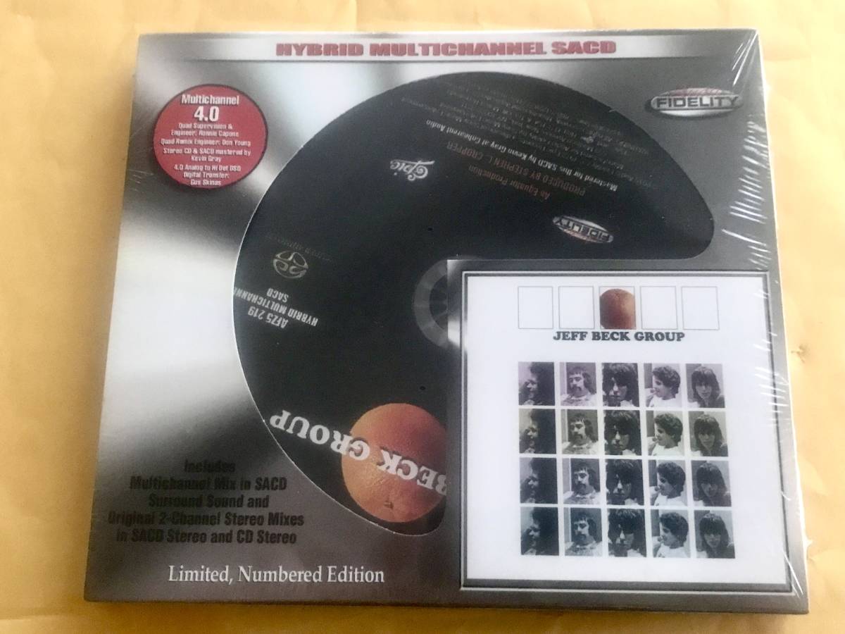 新品 即決 Audio Fidelity SACD ジェフ・ベック・グループ Jeff Beck